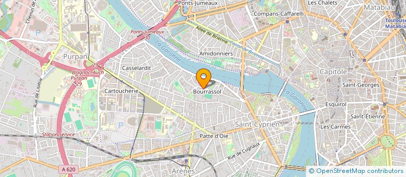 localisation de l'entreprise 444 227 896 à TOULOUSE