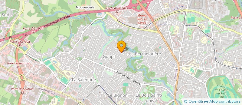 localisation de l'entreprise 444 329 288   PARIS