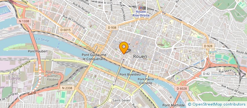 localisation de l'entreprise 444 359 350  à ROUEN