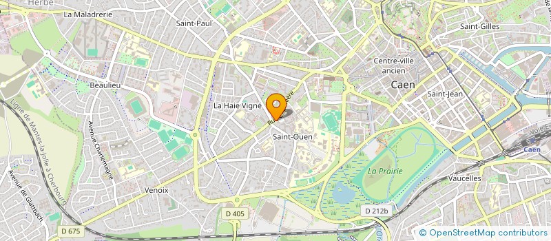 localisation de l'entreprise 444 402 432 à CAEN
