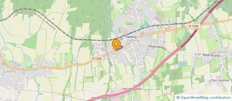 localisation de l'entreprise 444 408 025   VALLEIRY