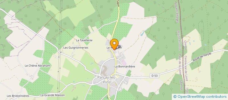 localisation de l'entreprise 444 463 384   NOYANT-VILLAGES