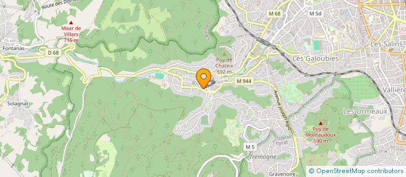 localisation de l'entreprise 444 507 040   ROYAT