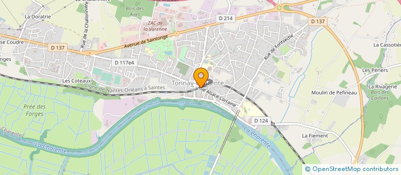 localisation de l'entreprise 444 538 516   MARENNES-HIERS-BROUAGE