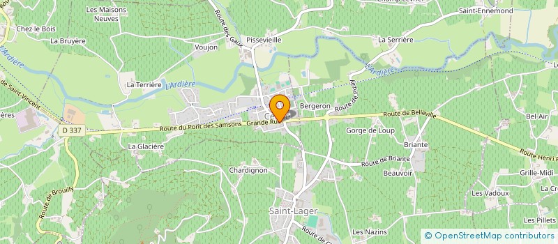 localisation de l'entreprise 444 538 680   REGNIE-DURETTE