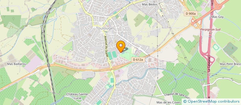localisation de l'entreprise 444 586 119   TOULOUGES