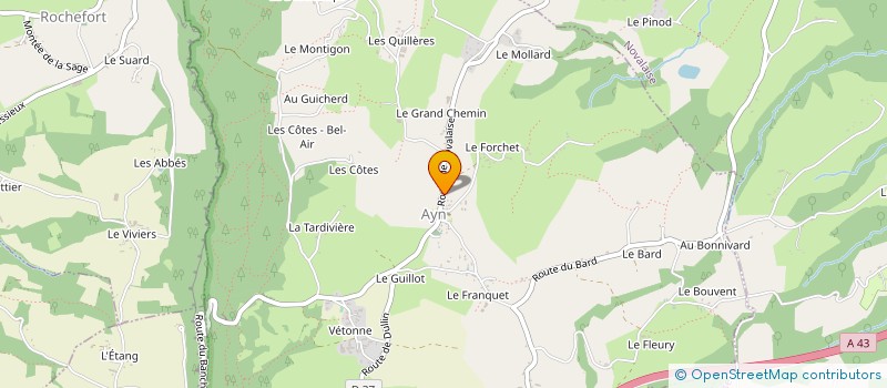 localisation de l'entreprise 444 588 933   AYN