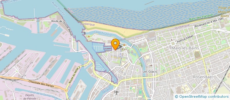 localisation de l'entreprise 444 596 175 à DUNKERQUE
