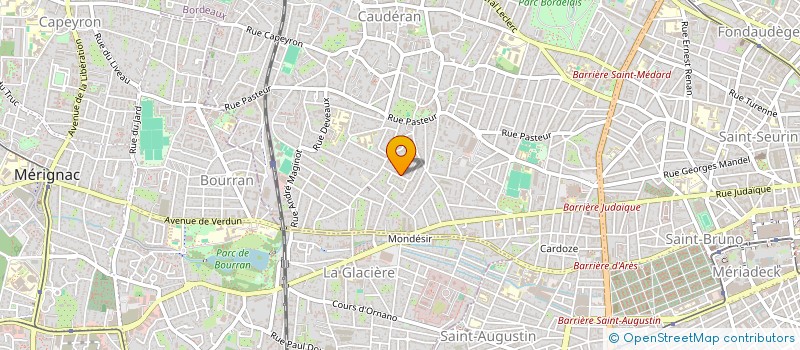 localisation de l'entreprise 444 603 377 à BORDEAUX