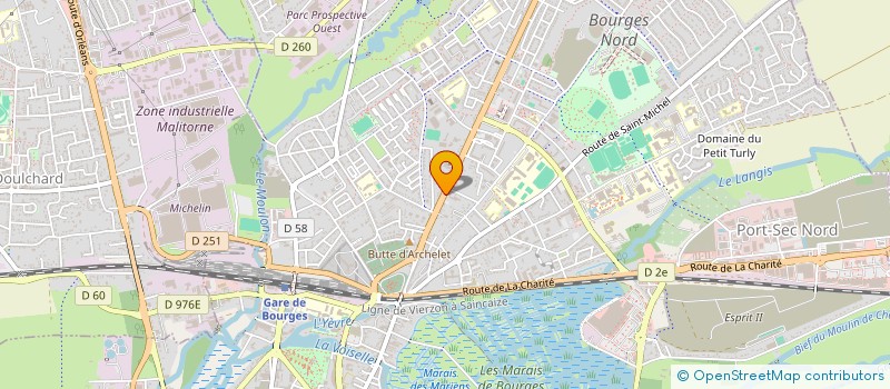 localisation de l'entreprise 444 628 085   BOURGES