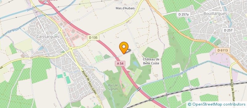 localisation de l'entreprise 444 638 472   CAISSARGUES