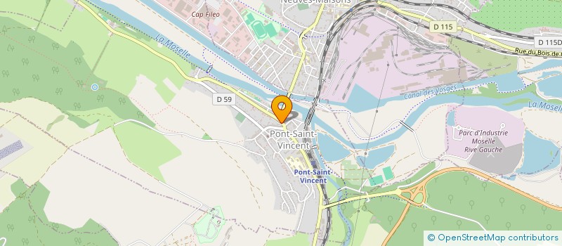 localisation de l'entreprise 444 683 585   MEREVILLE