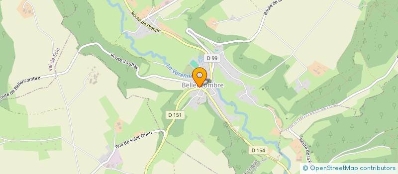 localisation de l'entreprise 444 692 313   BELLENCOMBRE