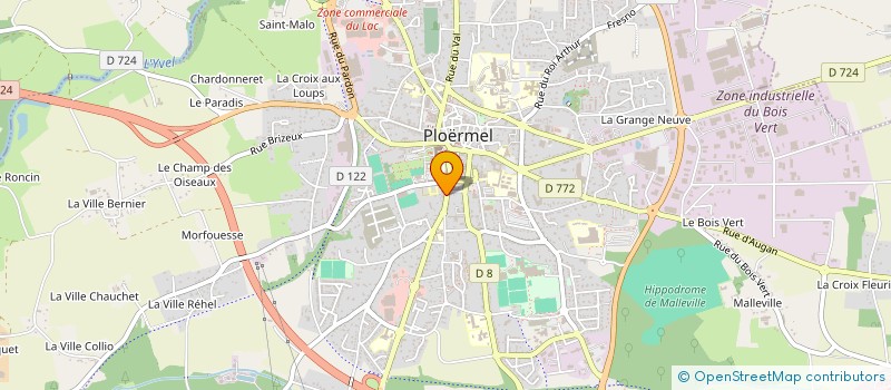 localisation de l'entreprise 444 711 030   TAUPONT