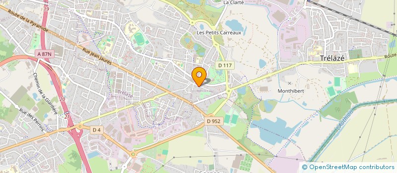 localisation de l'entreprise 444 722 524  à TRELAZE