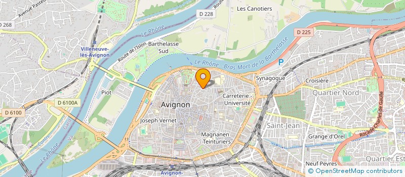 localisation de l'entreprise 444 725 105   VILLENEUVE-LES-AVIGNON