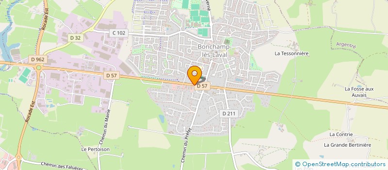 localisation de l'entreprise 444 728 133 à LAVAL