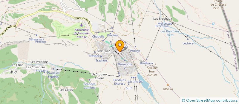 localisation de l'entreprise 444 735 948   MORZINE