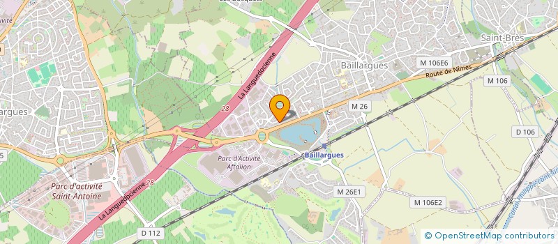 localisation de l'entreprise 444 740 302 à BAILLARGUES