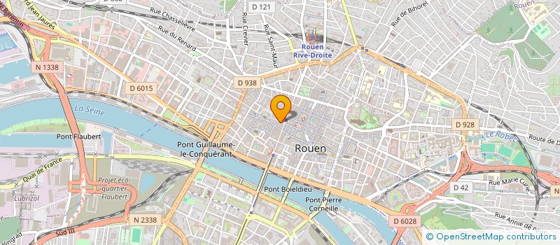 localisation de l'entreprise 444 770 598  à ROUEN