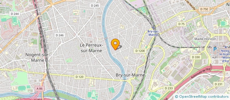 localisation de l'entreprise 444 783 120  à BRY-SUR-MARNE