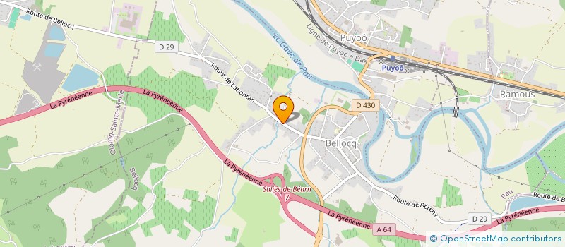 localisation de l'entreprise 444 798 425   BELLOCQ