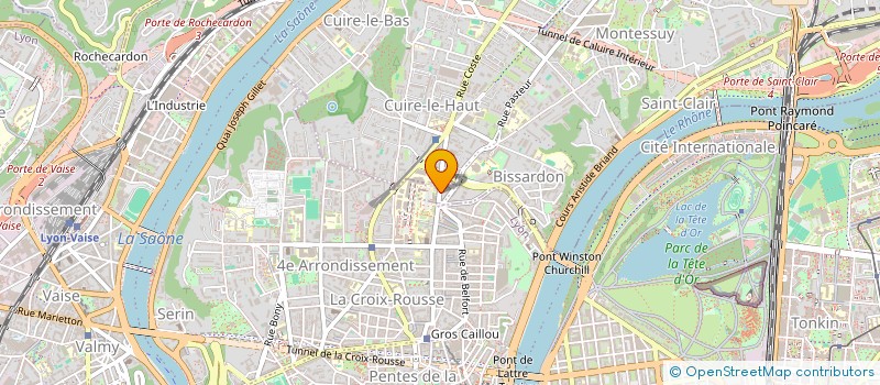 localisation de l'entreprise 444 835 821   SATHONAY-CAMP