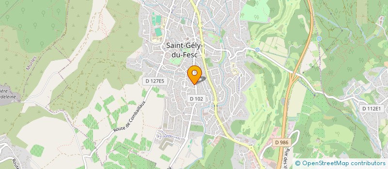 localisation de l'entreprise 444 868 707   MONTARNAUD