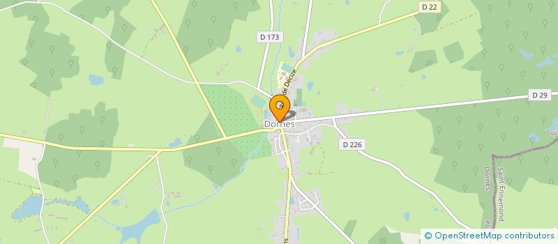 localisation de l'entreprise 444 922 090   DORNES