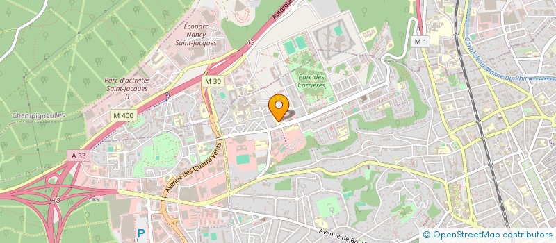 localisation de l'entreprise 444 929 582   NANCY