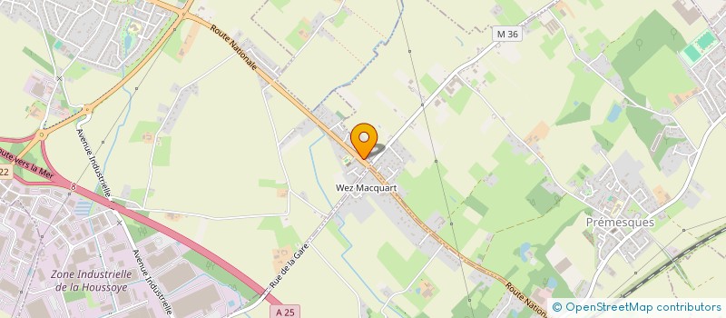 localisation de l'entreprise 444 932 644   LA CHAPELLE-D'ARMENTIERES