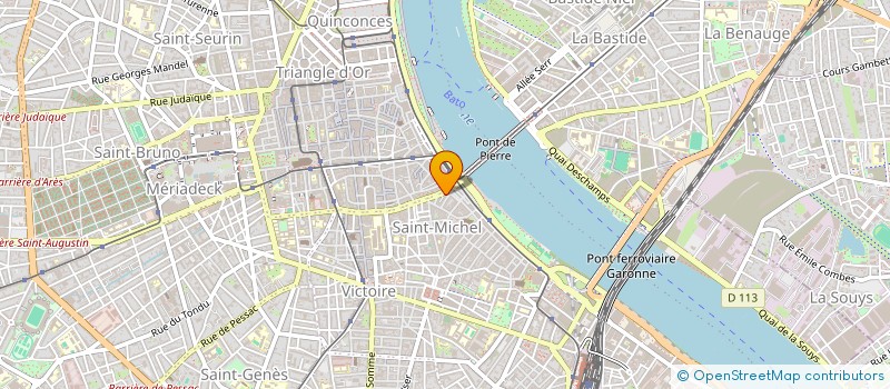 localisation de l'entreprise 444 938 427 à BORDEAUX