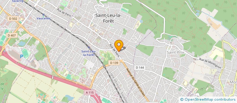 localisation de l'entreprise 444 969 612   SAINT-LEU-LA-FORET