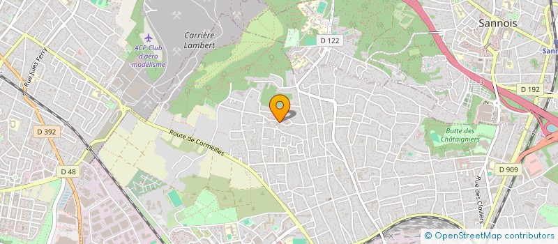 localisation de l'entreprise 444 974 455   ARGENTEUIL