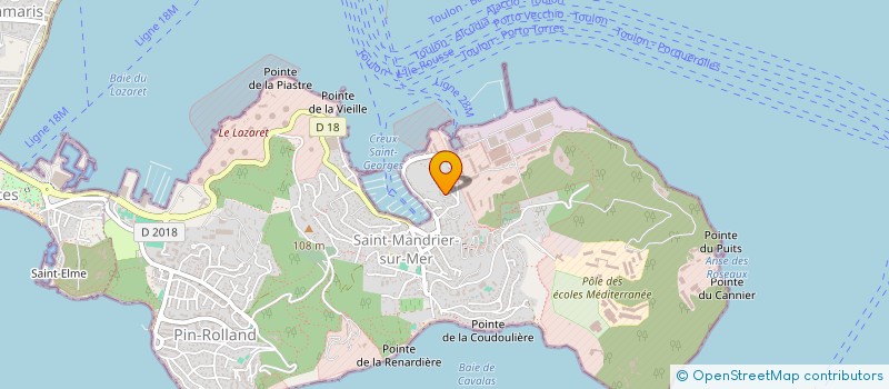 localisation de l'entreprise 444 994 693  à LA VALETTE-DU-VAR