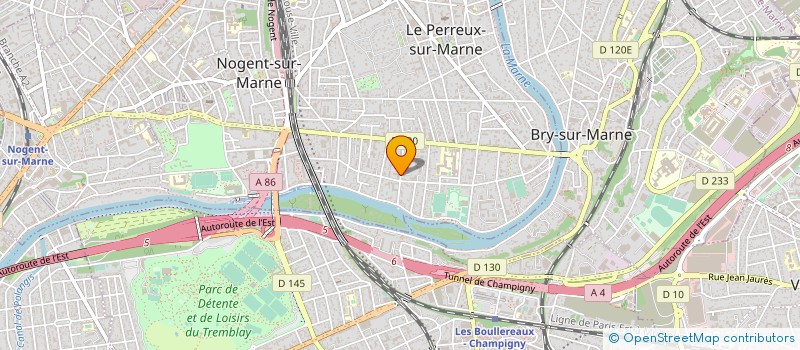 localisation de l'entreprise 444 CONSULTING à LE PERREUX-SUR-MARNE