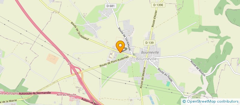 localisation de l'entreprise 445 005 341   BOURNEVILLE-SAINTE-CROIX