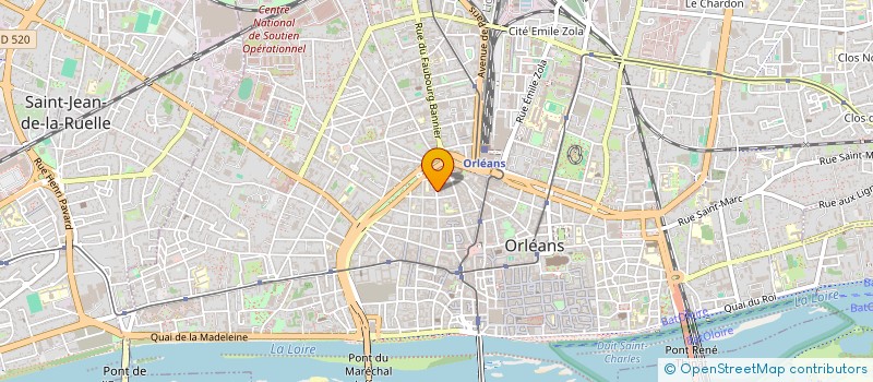 localisation de l'entreprise 445 083 116   ORLEANS