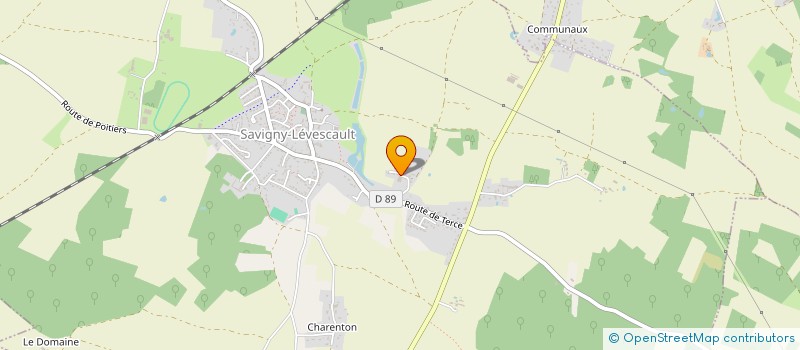 localisation de l'entreprise 445 153 166   SAVIGNY-LEVESCAULT