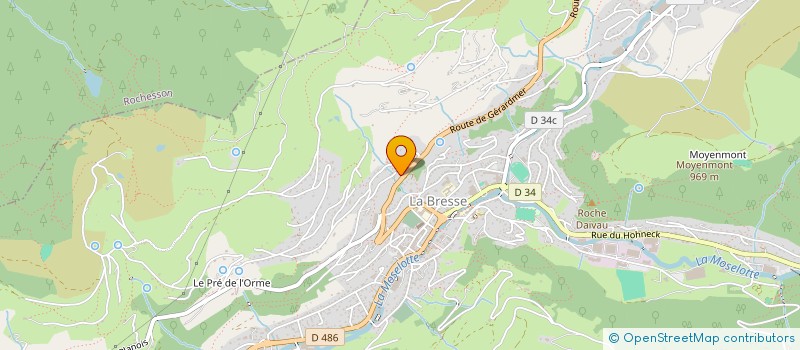 localisation de l'entreprise 445 204 670 à LA BRESSE