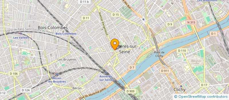 localisation de l'entreprise 445 223 902   ASNIERES-SUR-SEINE