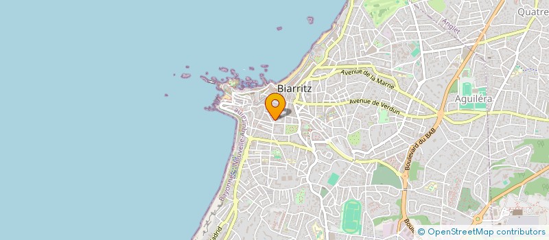 localisation de l'entreprise 445 255 961   BIARRITZ