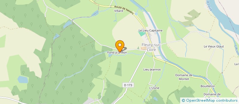 localisation de l'entreprise 445 278 336   FLEURY-SUR-LOIRE