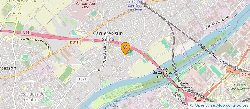 localisation de l'entreprise 445 282 924   HOUILLES