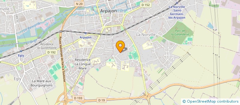 localisation de l'entreprise 445 285 851 à SAINT-GERMAIN-LES-ARPAJON