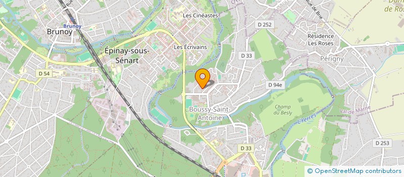 localisation de l'entreprise 445 309 156   BRUNOY