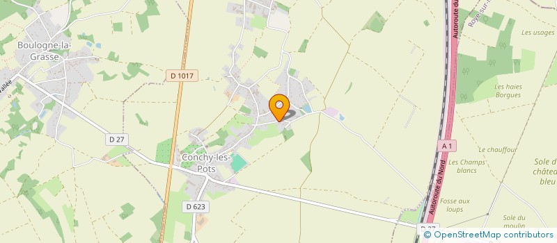 localisation de l'entreprise 445 352 701   CONCHY-LES-POTS