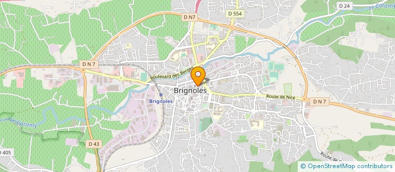 localisation de l'entreprise 445 367 626 à BRIGNOLES