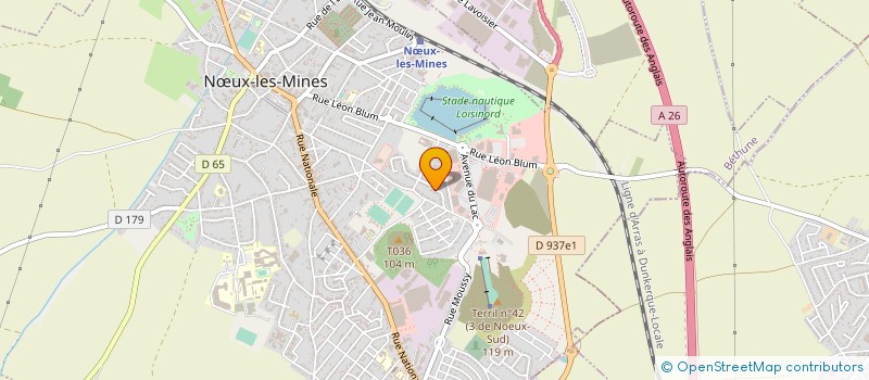 localisation de l'entreprise 445 389 133   NUX-LES-MINES
