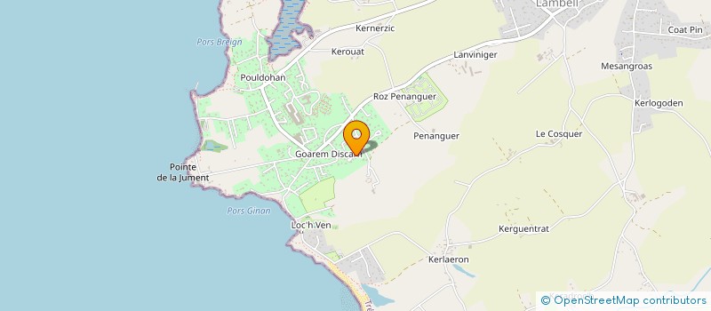 localisation de l'entreprise 445 389 190  à TREGUNC